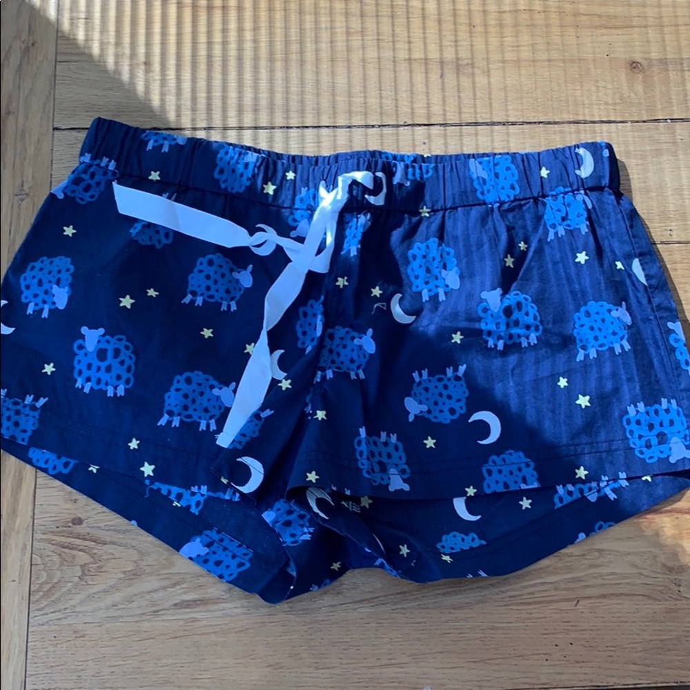 J Crew Sheep sleep shorts